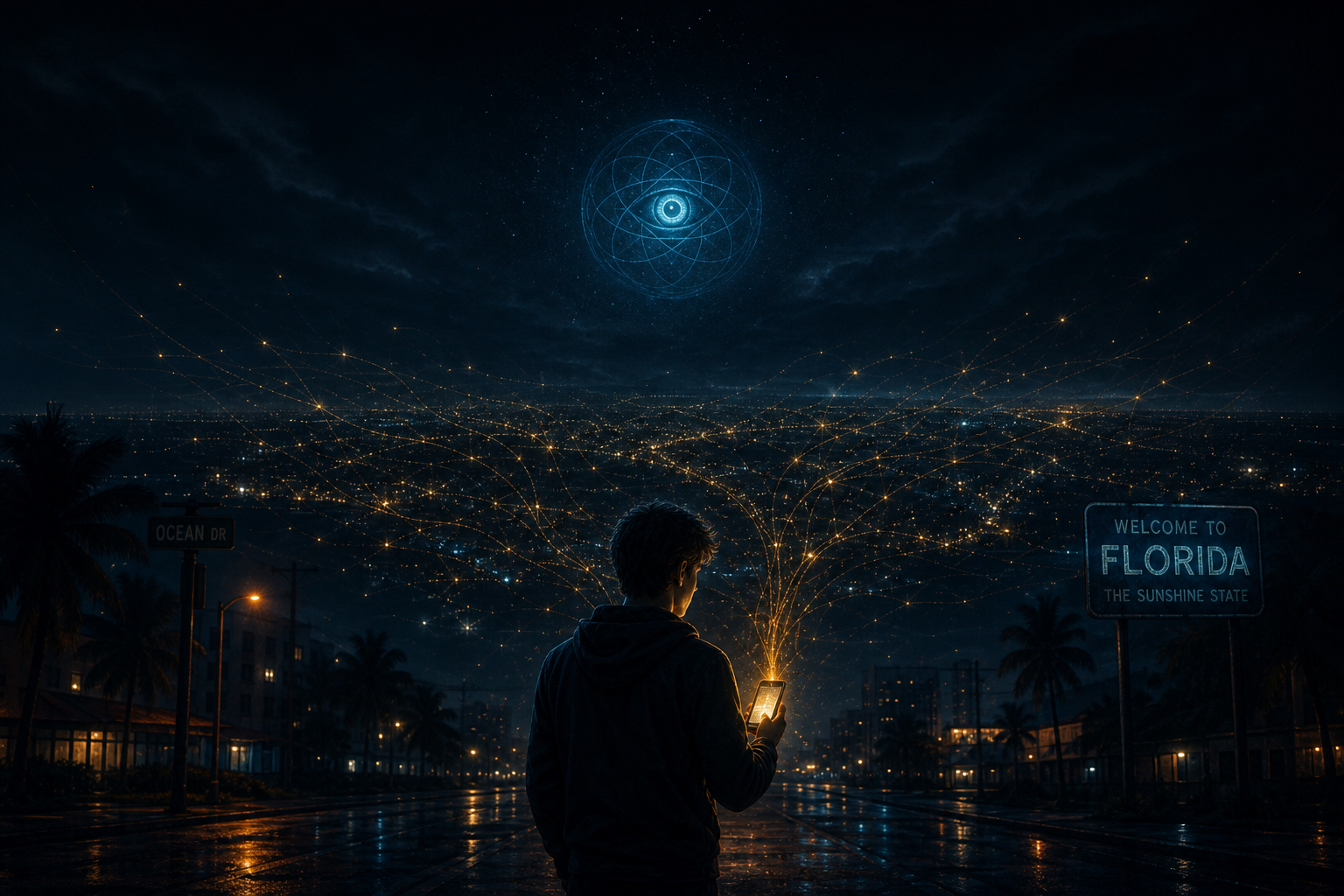 FLORIDA EDEN MEETS CYBERPUNK SANCTUARY 3 Nighttime florida santuary.png